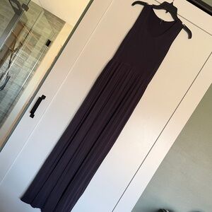 Elegant midnight blue Maxi Dress